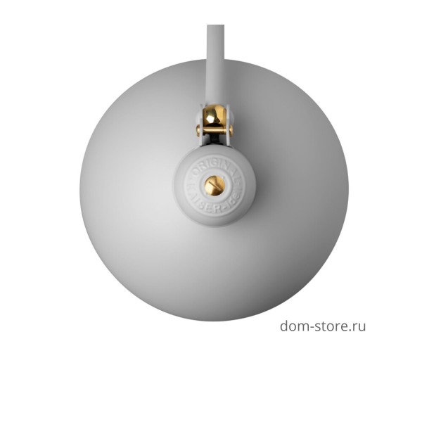 Настольная лампа Kaiser Idell 6631-T Luxus, латунь, матовая серая