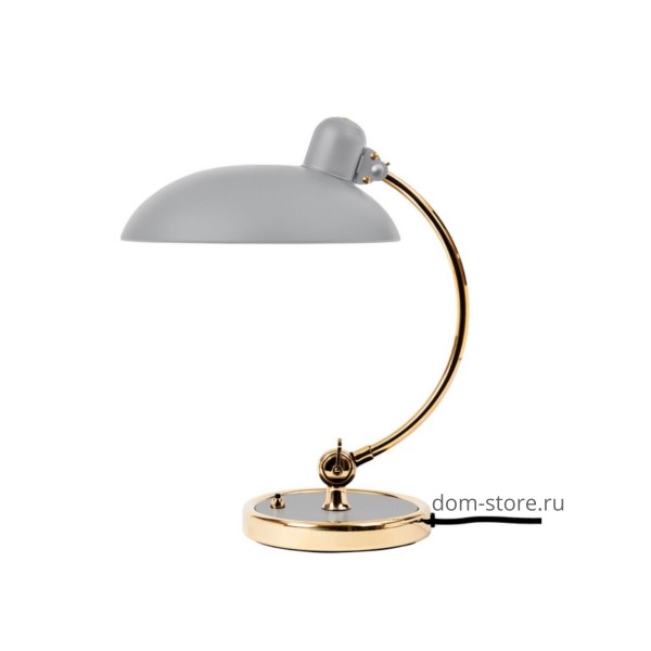 Настольная лампа Kaiser Idell 6631-T Luxus, латунь, матовая серая
