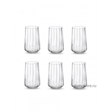 Стаканы Bernadotte 380 мл, хрусталь, 6 шт