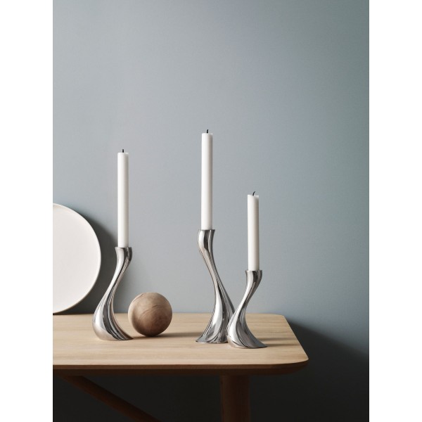 Набор настольных подсвечников Cobra маленький, средний и большой Набор настольных подсвечников Cobra маленький, средний и большой