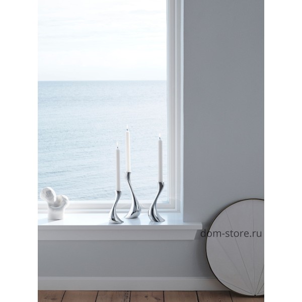 Набор настольных подсвечников Cobra маленький, средний и большой Набор настольных подсвечников Cobra маленький, средний и большой