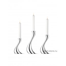 Набор настольных подсвечников Cobra маленький, средний и большой