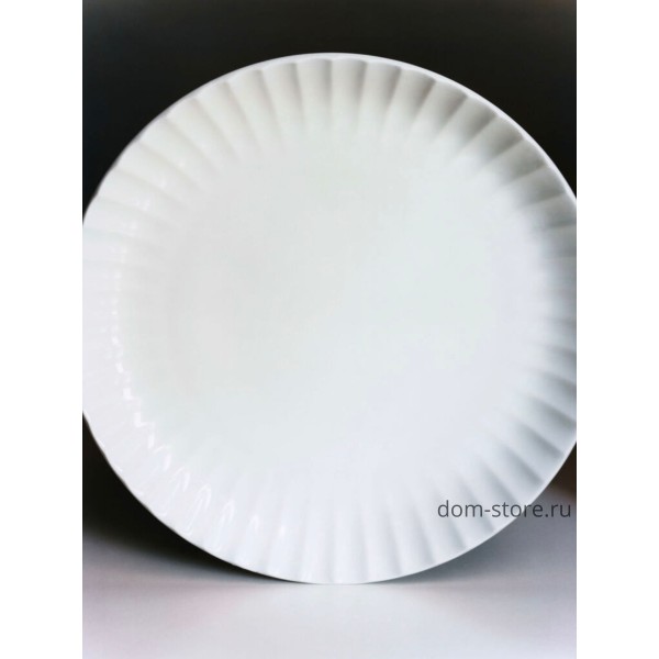 Обеденная тарелка Bernadotte с гладким краем 27,5 см Обеденная тарелка Bernadotte с гладким краем 27,5 см