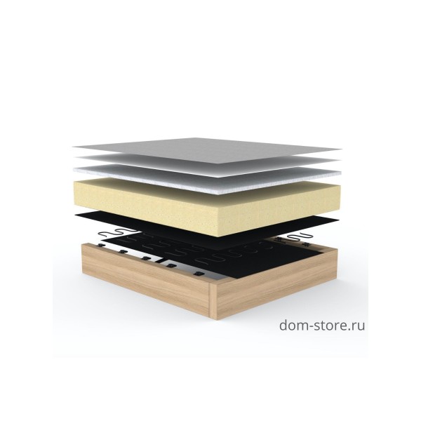 Диван-кровать Cubed 140 дубовые ножки, ткань 565 Диван-кровать Cubed 140 дубовые ножки, ткань 565