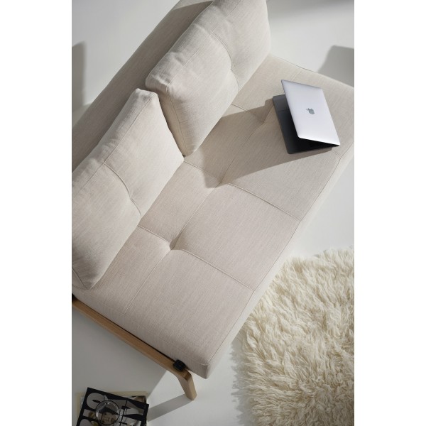 Диван-кровать Cubed 160 ножки дубовые, ткань 612