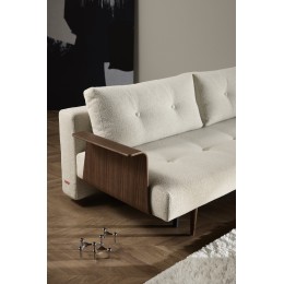 Диван-кровать Recast, тёмные ножки Styletto, ткань 357