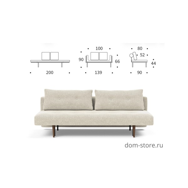 Диван-кровать Recast, тёмные ножки Styletto, ткань 357 Диван-кровать Recast, тёмные ножки Styletto, ткань 357