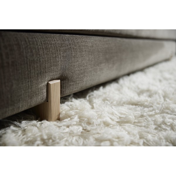 Диван-кровать Sigmund ножки дуб, ткань 411