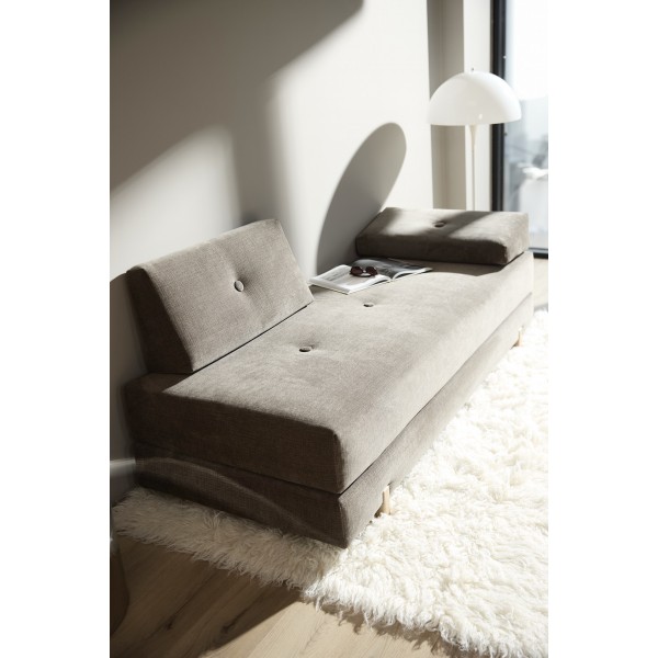 Диван-кровать Sigmund ножки дуб, ткань 411