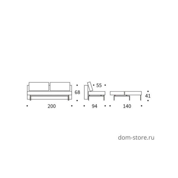 Диван-кровать Sly, ткань 359