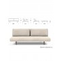 Диван-кровать Unfurl Lounger, ткань 594
