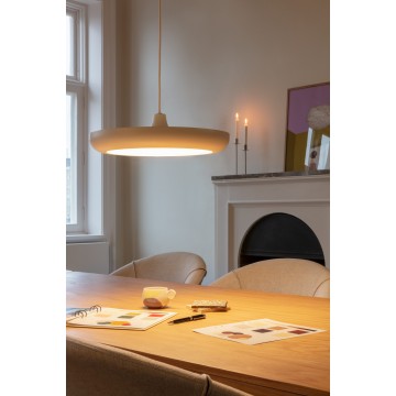 Подвесной светильник Cassini Ø40х11 см, белый