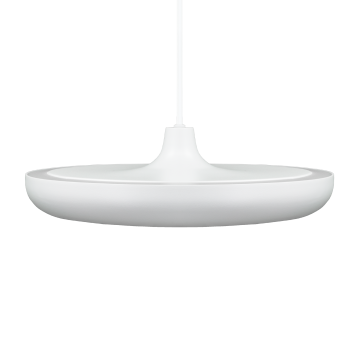 Подвесной светильник Cassini Ø40х11 см, белый