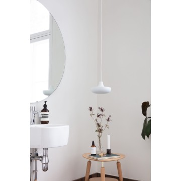 Подвесной светильник Cassini Ø20х11 см, белый