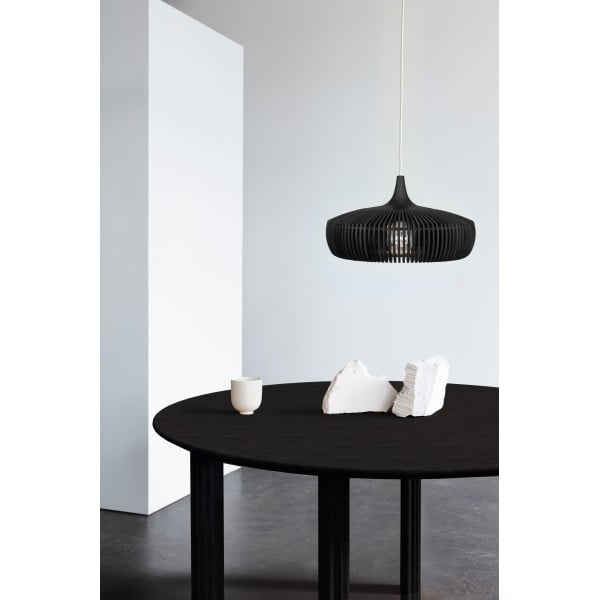 Плафон Clava Dine Ø43х24 см, чёрный дуб