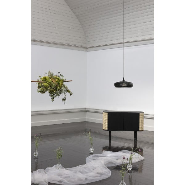 Плафон Clava Dine Ø43х24 см, чёрный дуб