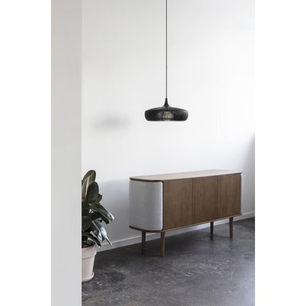 Плафон Clava Dine Ø43х24 см, чёрный дуб