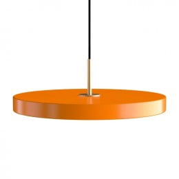 Подвесной светильник Asteria Ø43х14 см латунь, оранжевый