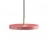 Подвесной светильник Asteria Ø31х10,5 см латунь, светло-розовый
