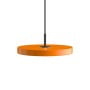 Подвесной светильник Asteria Ø31х10,5 см латунь, оранжевый