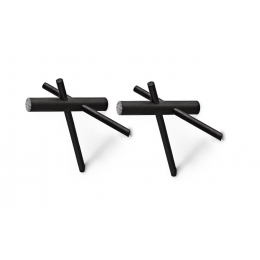 Палочки-крючки Normann Copenhagen Sticks, 2 шт, черный