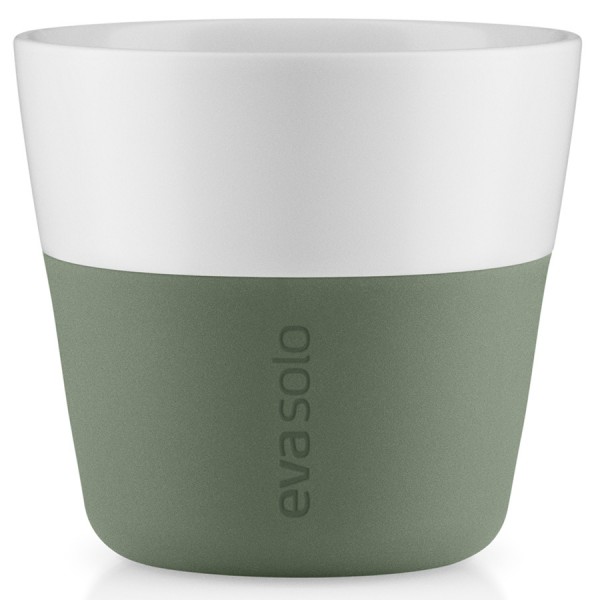 Набор чашек для лунго 230 мл 2 шт. зеленый