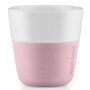 Набор чашек для эспрессо 80 мл 2 шт. розовый
