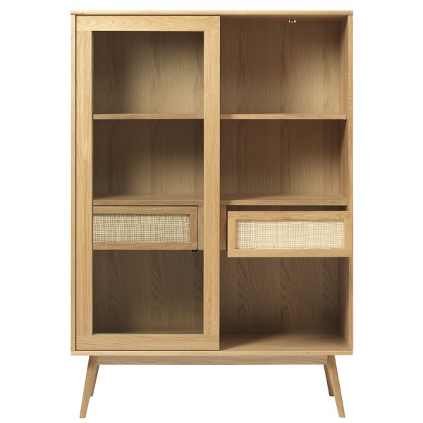 Шкаф книжный Unique Furniture Barrali 110х40х160 см