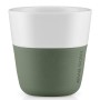 Набор чашек для эспрессо 80 мл 2 шт. зеленый