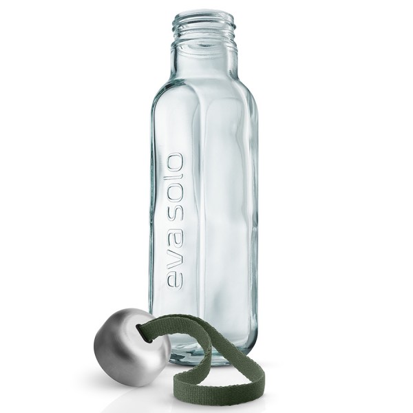 Бутылка 500 мл переработанное стекло зеленая