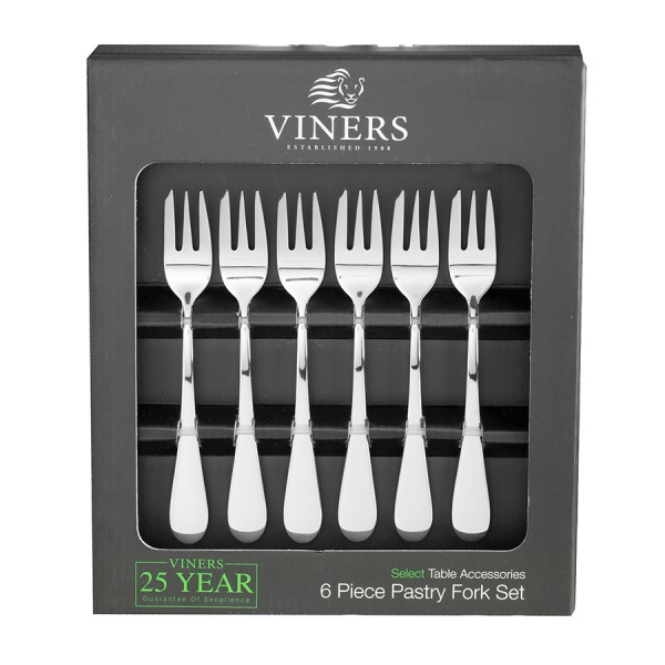 Набор из 6 вилок для пирожных и выпечки Viners Select
