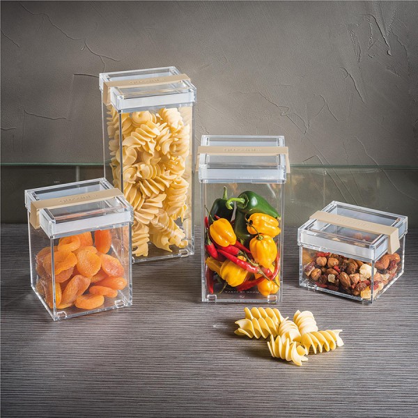 Контейнер с крышкой Kitchen Active S белый