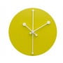 Часы настенные Dotty желтые