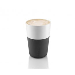 Набор чашек Latte 360 мл черный