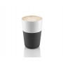 Набор чашек Latte 360 мл черный