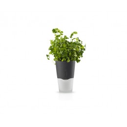 Горшок с функцией естественного полива Herb Pot 11 см серый
