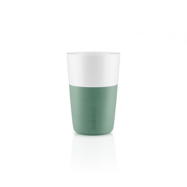 Набор чашек Latte 360 мл лунно-зеленый