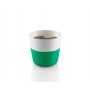 Кофейные чашки Lungo 2 шт 230 мл ярко-зеленые