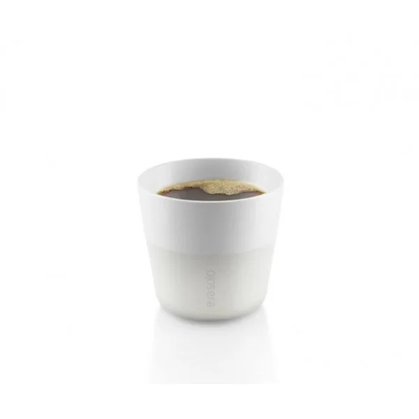 Кофейные чашки Lungo 2 шт 230 мл белые