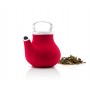 Чайник My Big Tea в вязаном чехле красный