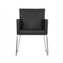 Кресло Sits Clark черное 60x60x89 см