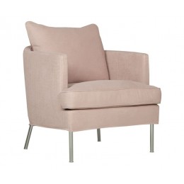 Кресло Sits Julia пудрово-розовое