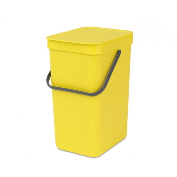 Встраиваемое мусорное ведро Sort Go 12 л желтый