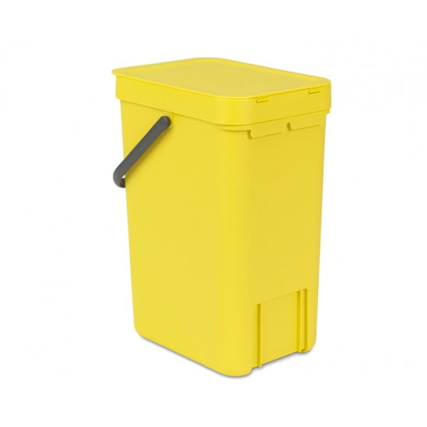 Встраиваемое мусорное ведро Sort Go 12 л желтый