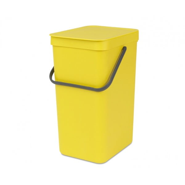 Встраиваемое мусорное ведро Sort Go 16 л желтый