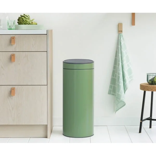 Мусорный бак Touch Bin 30 л зеленый мох