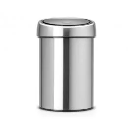 Мусорный бак Touch Bin 3 л стальной матовый FFP