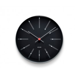 Настенные часы AJ Bankers Clock 21 см черный