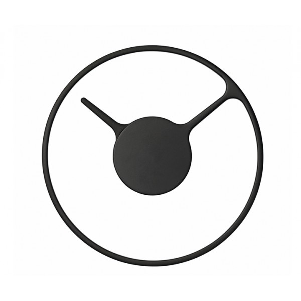 Настенные дизайнерские часы Stelton Time D22.5 см черный