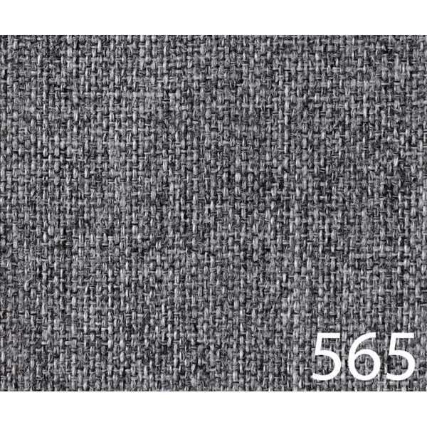 Диван Neat 140 с подзарядочным столиком черными металлическими ножками и рамой гранит